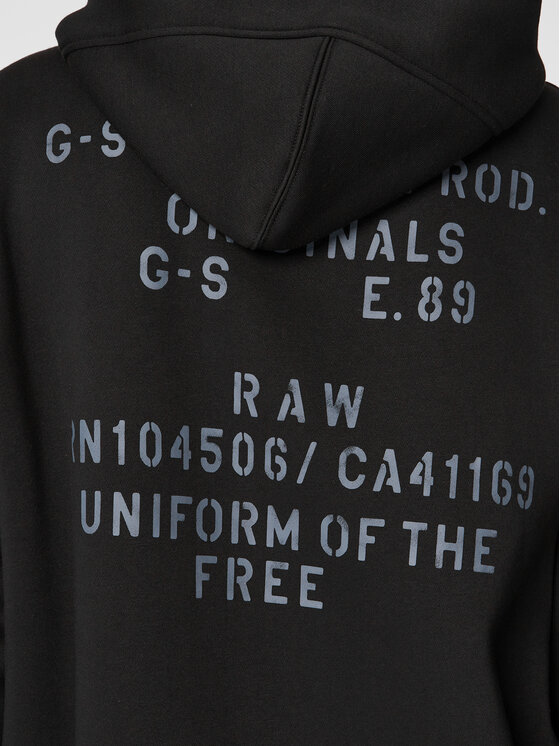 G-Star Raw G-Star Raw Trikotažinė suknelė Multi D22277-A971-6484 Juoda Loose Fit