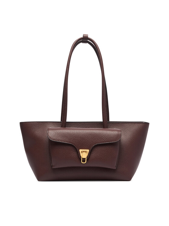 Coccinelle Coccinelle Torebka T8A Coccinelle Double Beat E1 T8A 11 03 01 Bordowy