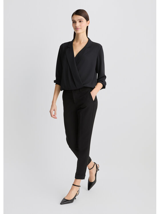 Liu Jo Liu Jo Bluzka CA5379TS06622222 Czarny Regular Fit