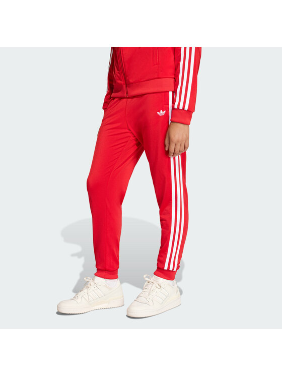 adidas Pantaloni trening adicolor SST KE2861 Roșu Regular Fit