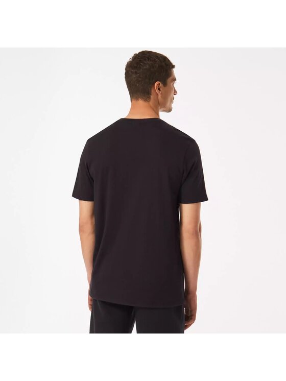 Oakley Oakley T-Shirt FOA402167 Czarny Regular Fit