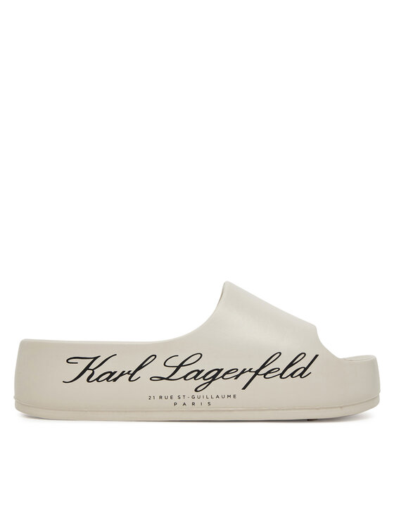 KARL LAGERFELD KARL LAGERFELD Papucs Kobo II KL86000 Fehér