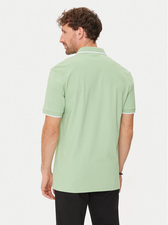 BOSS Boss Polo Passertip 50507699 Verde Slim Fit