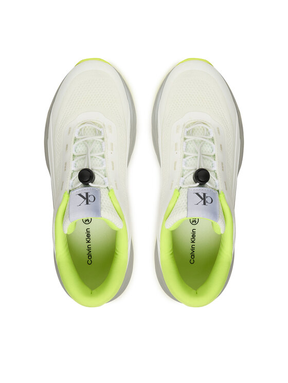 Calvin Klein Calvin Klein Laisvalaikio batai Low Cut Lace-Up V3X9-83315-1903 D Balta