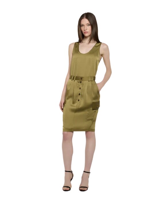 Simona Corsellini Simona Corsellini Canottiera to00201-v0726 Verde Regular Fit