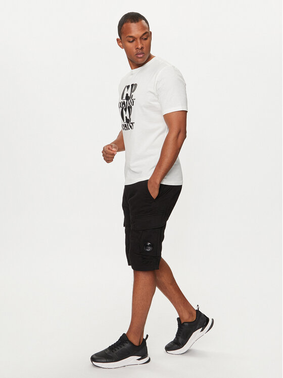 C.P. Company C.P. Company Σορτς υφασμάτινο 16CMBE116A005694G Μαύρο Regular Fit
