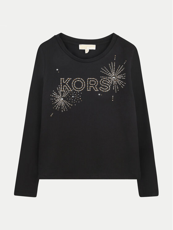 MICHAEL KORS KIDS MICHAEL KORS KIDS Μπλουζάκι R30142 M Μαύρο Regular Fit