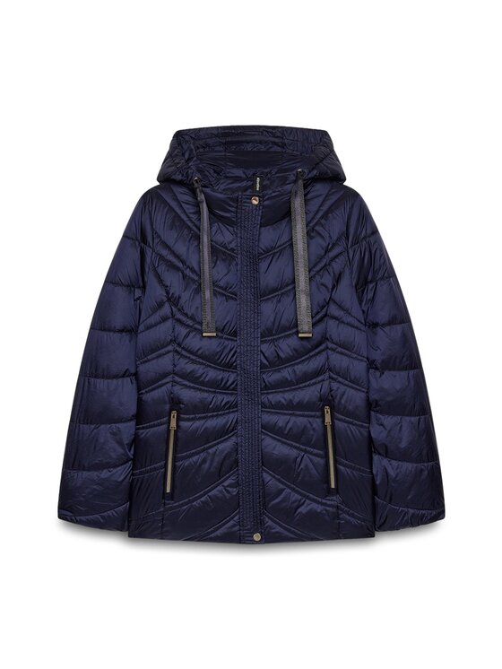 Fiorella Rubino Fiorella Rubino Giubbotto piumino F070T001509N034 Blu Over Fit