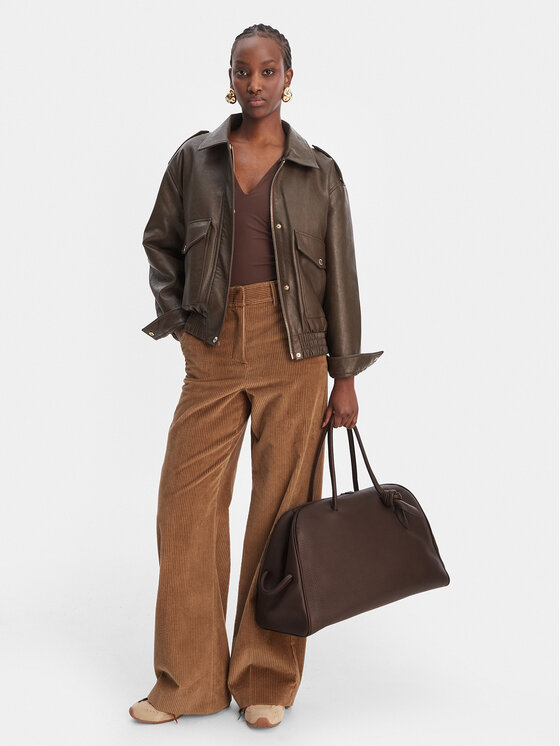 JACQUEMUS JACQUEMUS Torba weekendowa Le Grand Tourismo 25E255BA4273216 880 Brązowy