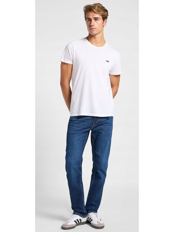 Lee Lee Jeansy Daren Zip Fly Niebieski Regular Fit