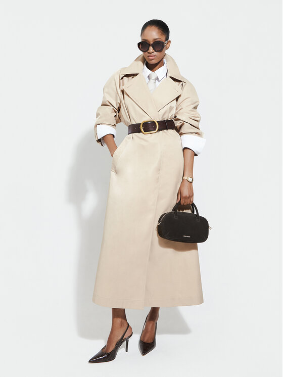 Calvin Klein Calvin Klein Trench K20K205498 Beige Regular Fit