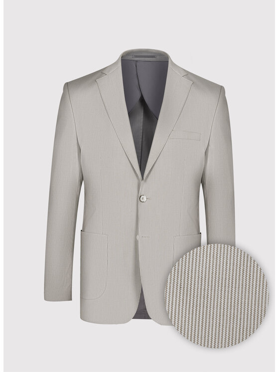 Pako Lorente Pako Lorente Marynarka P26SF-3G-036 Beżowy Slim Fit