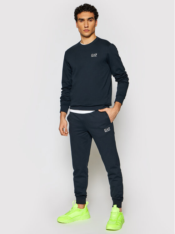 Felpa 8NPM52 PJ05Z 578 Blu scuro Regular Fit