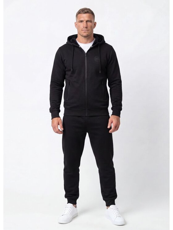 PITBULL PITBULL Bluza GIBSON JR Czarny Regular Fit