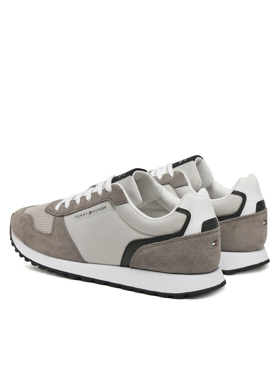 Tommy Hilfiger Tommy Hilfiger Sneakersy New Runner Eva Mix FM0FM05465 Szary