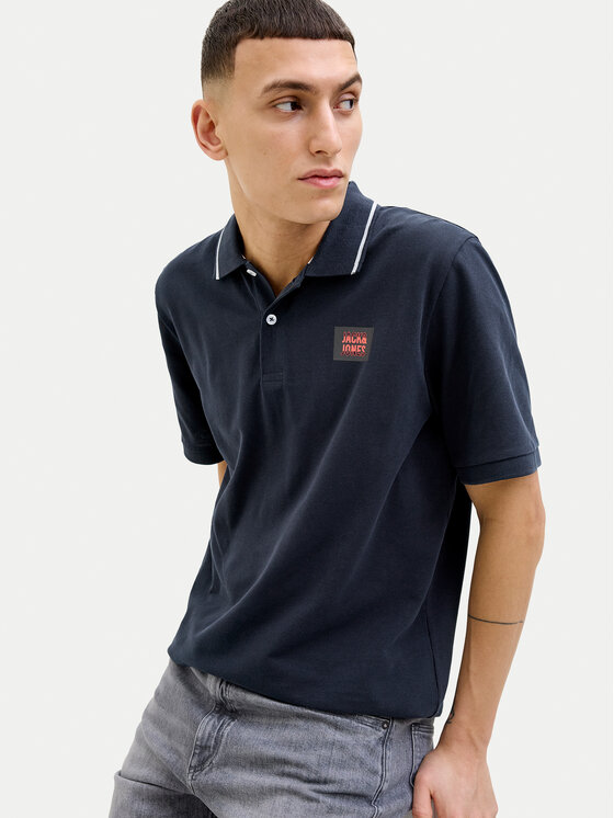 Jack&Jones Jack&Jones Polokošeľa Hudson 12269238 Tmavomodrá Regular Fit