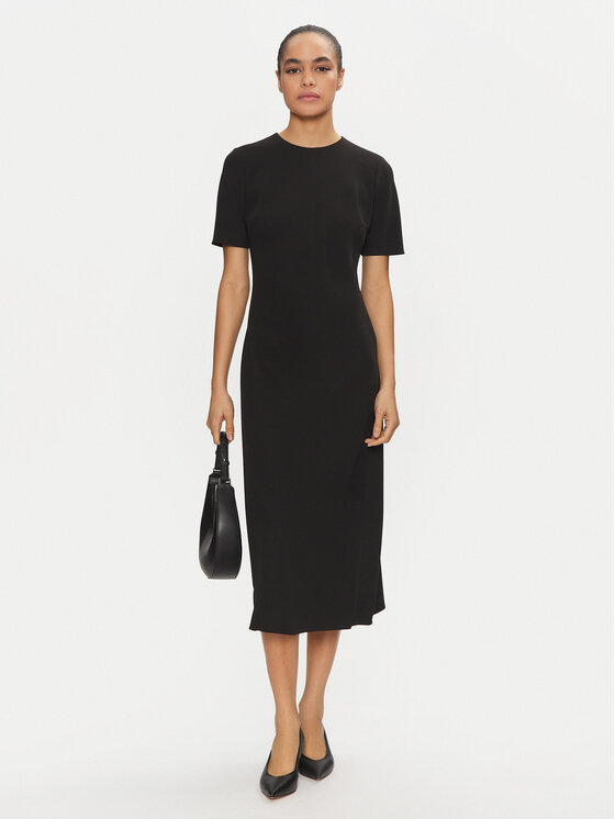 Calvin Klein Calvin Klein Kokteilinė suknelė K20K207869 Juoda Regular Fit