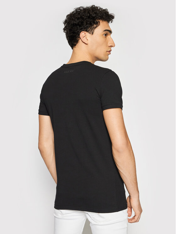 T-shirt Marshall Nero Slim Fit