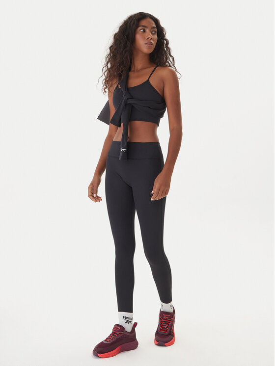 Reebok Reebok Colanți Reebok X Ewa Chodakowska RK25311CCW Negru Slim Fit