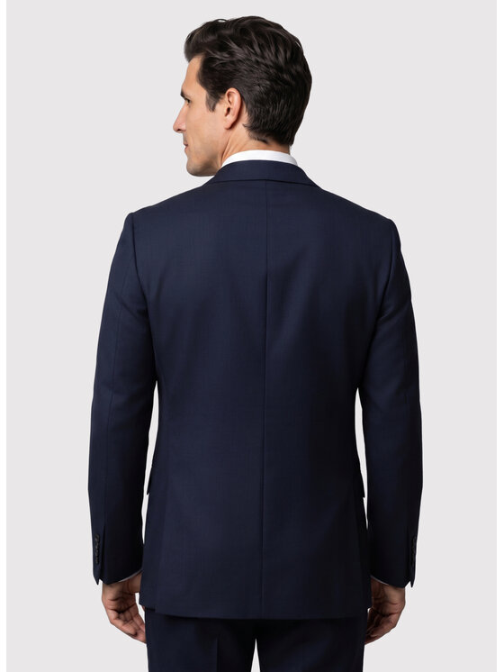 Pako Lorente Pako Lorente Marynarka P26WP-3G-015 Granatowy Slim Fit