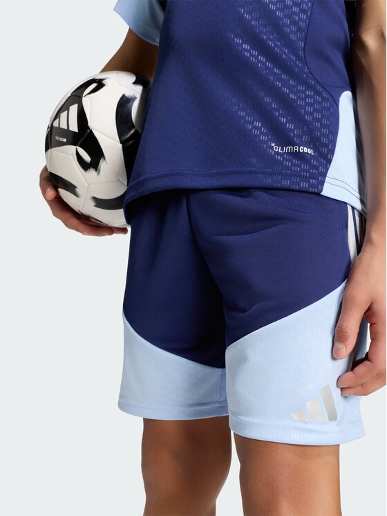 adidas adidas Szorty sportowe 171202 Niebieski jasny Regular Fit