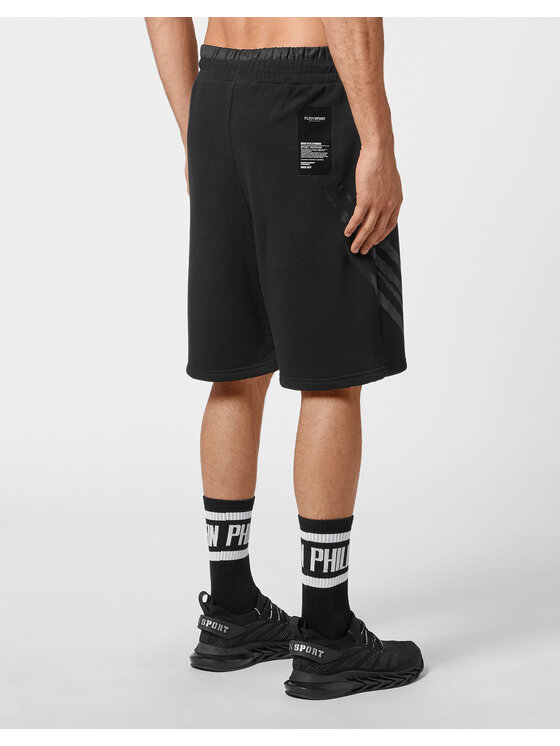 Plein Sport Plein Sport Pantaloncini 3975 Nero Jogger Fit