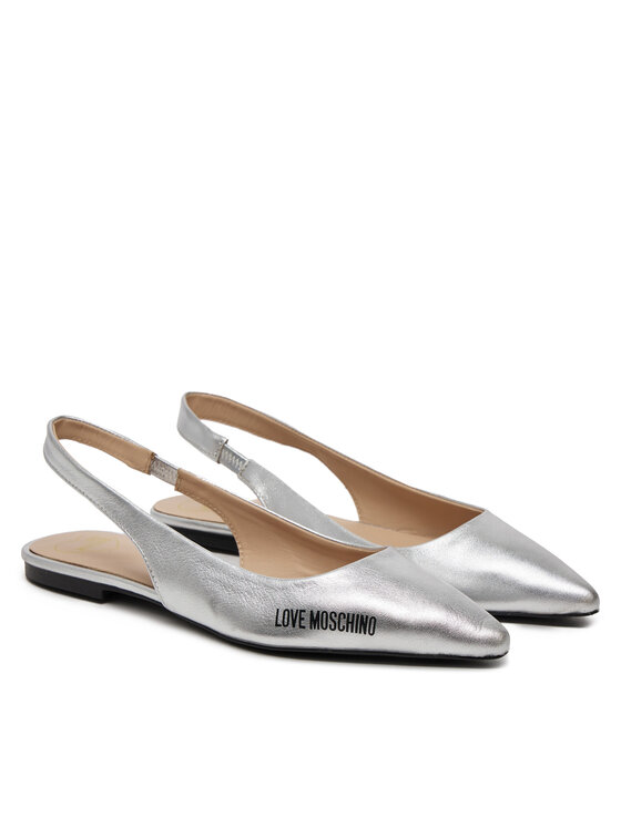 LOVE MOSCHINO LOVE MOSCHINO Sandale JA11021G1MIF0902 Srebrna