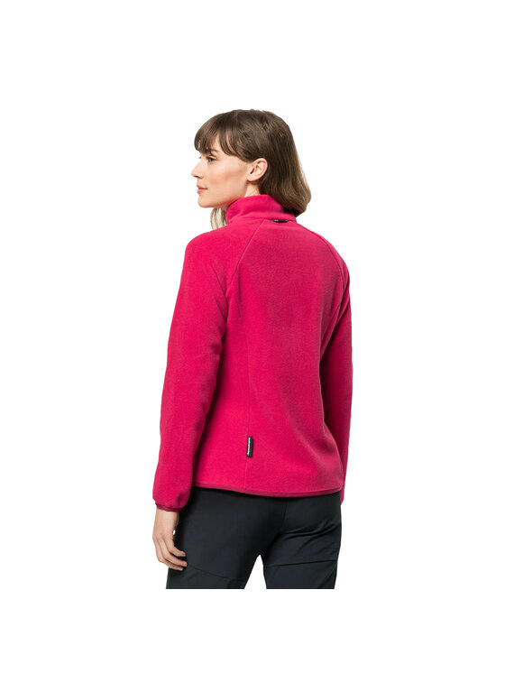 Jack Wolfskin Jack Wolfskin Felpa di pile Jack Wolfskin Moonrise FZ W Rosa Regular Fit