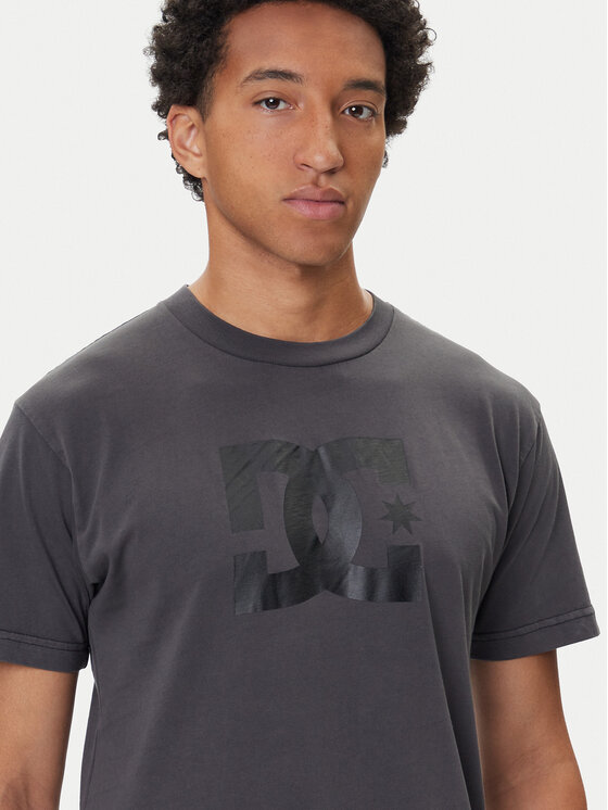 DC DC T-shirt Star ADYZT05374 Crna Regular Fit