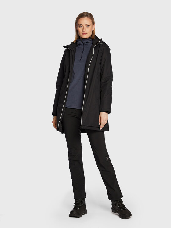 CMP CMP Prijelazna jakna 32Z1406 Crna Regular Fit