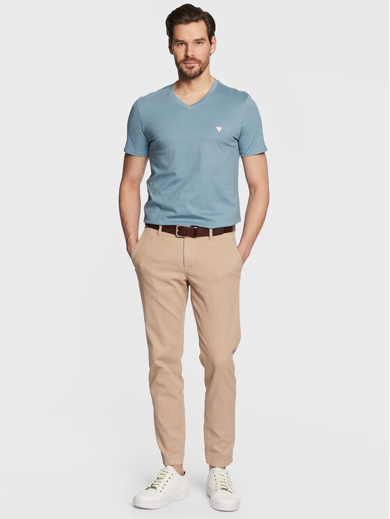 T-shirt Core M2YI37 I3Z11 Blu Slim Fit