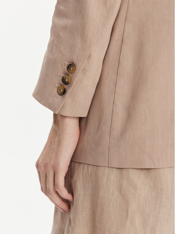 Marella Marella Giacca da abito Alba 2413041065 Beige Regular Fit