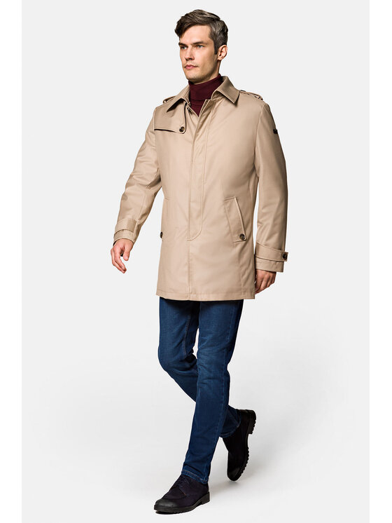 Lancerto Lancerto Trencz Molson 2 KU131222000002 Beżowy Regular Fit