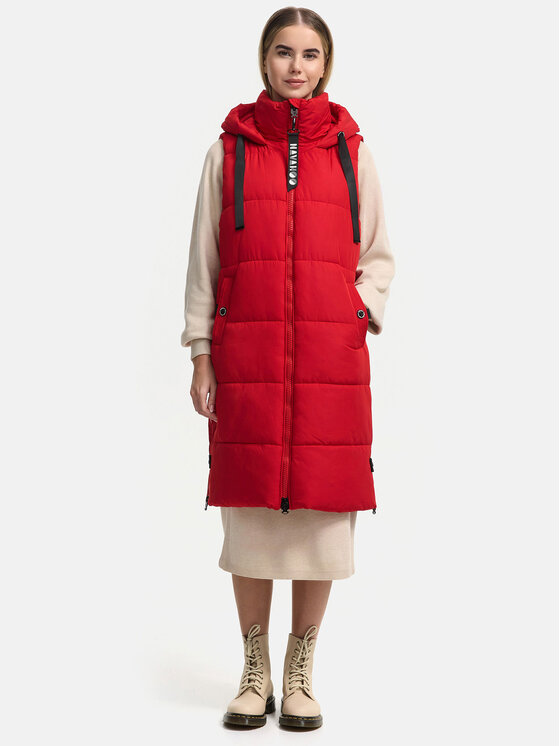Navahoo Navahoo Kurtka zimowa Schnuffelchen Czerwony Regular Fit