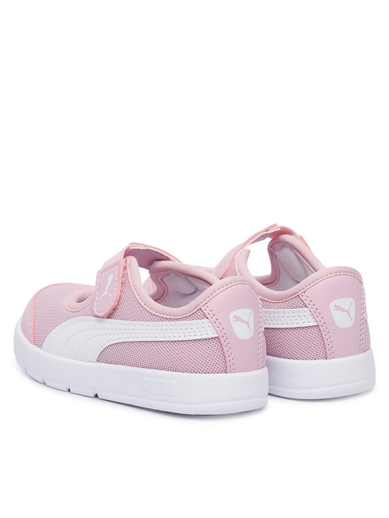 Puma Puma Īsi apavi Courtflex v3 Lina V Inf 400579 02 Rozā