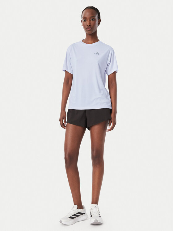 adidas adidas Koszulka techniczna Adi365 Running Essentials KG3226 Fioletowy jasny Regular Fit