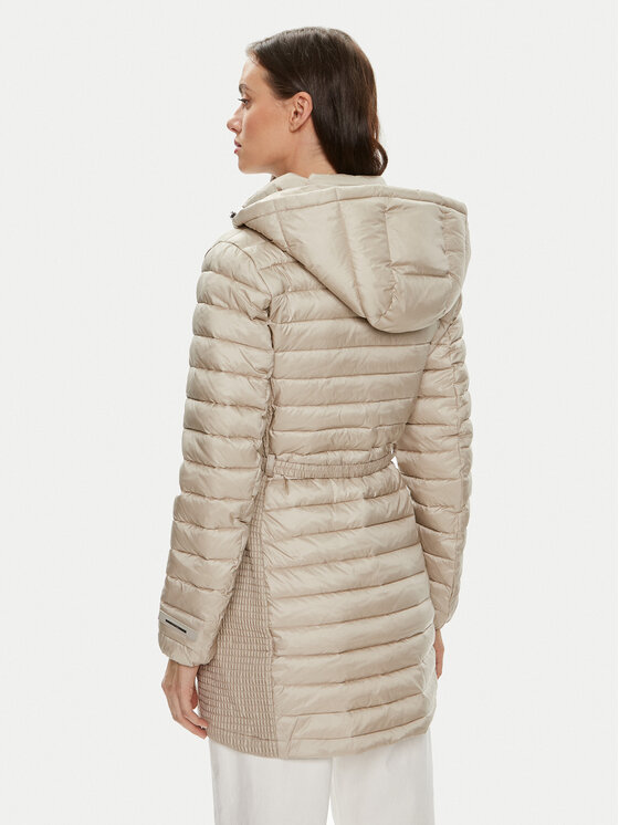 Calvin Klein Calvin Klein Bunda pro přechodné období K20K207109 Béžová Slim Fit