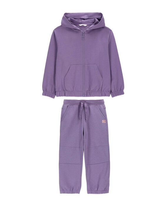 Coccodrillo Coccodrillo Komplet dresowy WC6117408XXG-016 Fioletowy Regular Fit