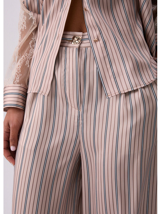 Liu Jo Liu Jo Pantaloni di tessuto CA6375TS555P9577 Beige Regular Fit