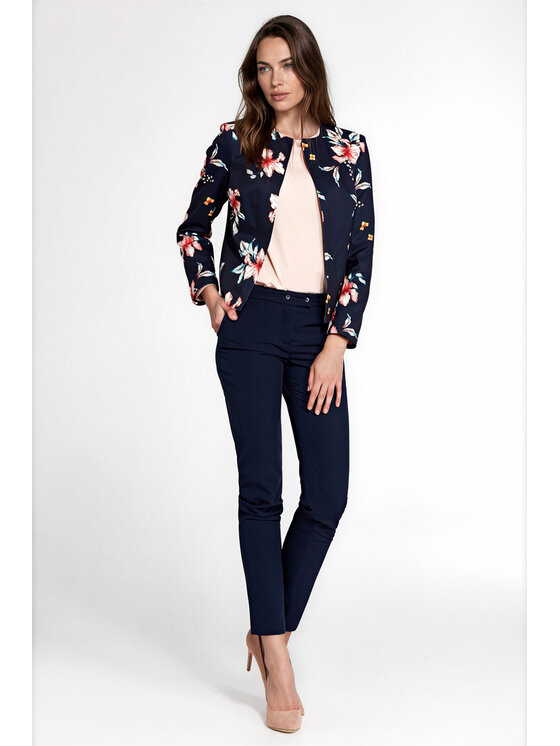 NIFE NIFE Marynarka Z108 Granatowy Blazer Fit