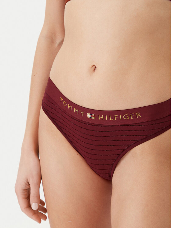 Tommy Hilfiger Tommy Hilfiger Figi klasyczne UW0UW05588 Bordowy Regular Fit