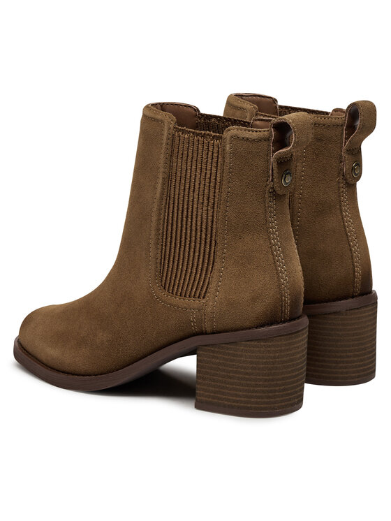 Clarks Clarks Μποτάκια Chamberly Top 26178832 Καφέ