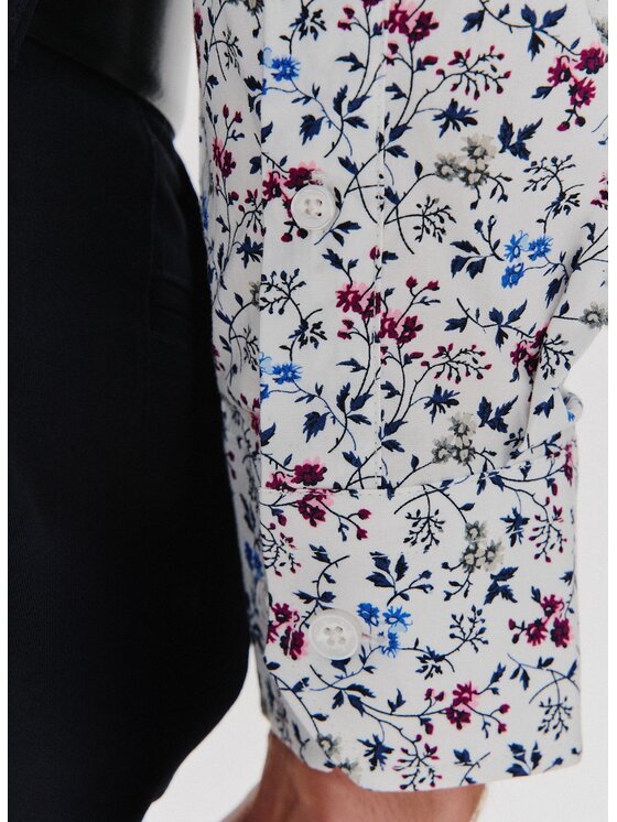Pako Lorente Pako Lorente Koszula P24WF-1X-027 Biały Slim Fit
