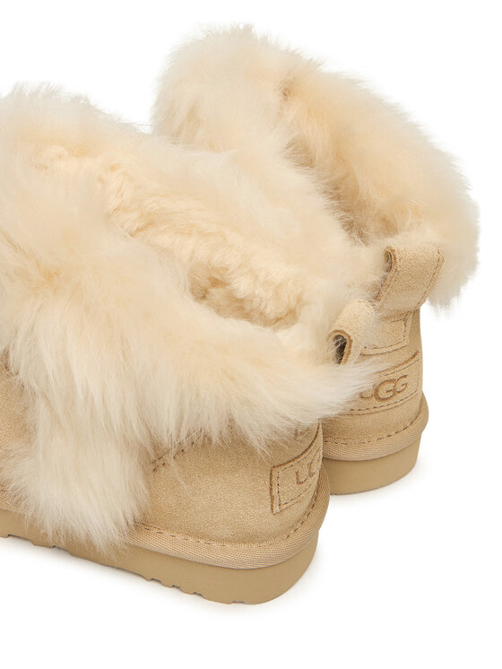 Ugg Ugg Μπότες Χιονιού W Classic Ultra Mini Chalet 1173832 Μπεζ
