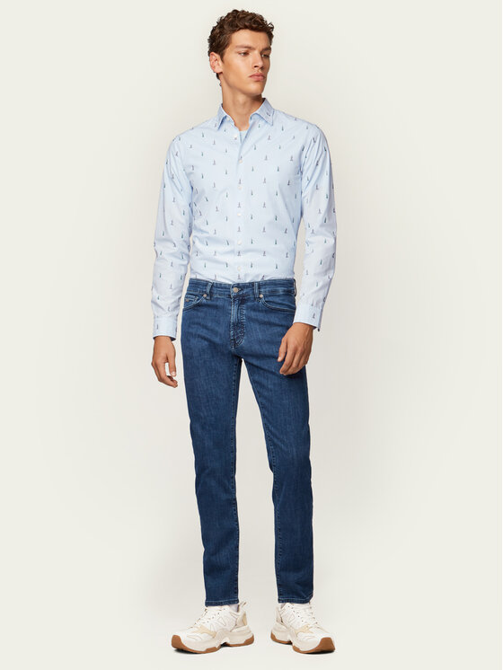 Jeansy Regular Fit Maine BC-P LAGOON 50389664 Blu