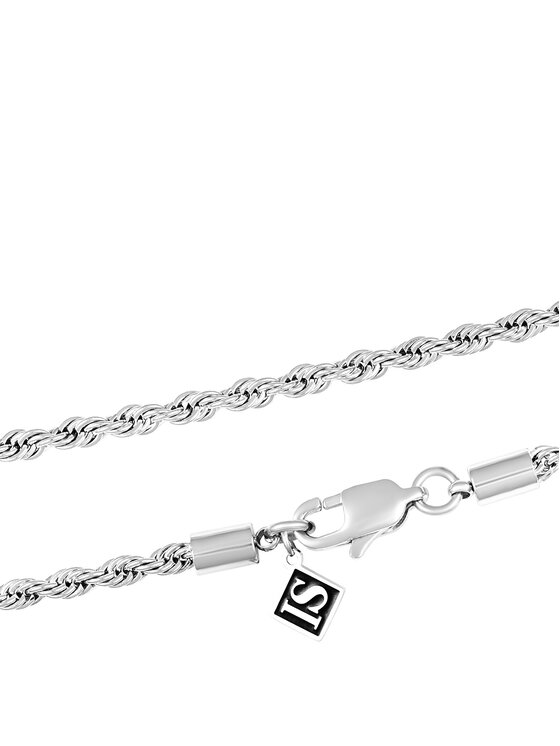 ICED STUFF ICED STUFF Lančić Rope Bijelo zlato