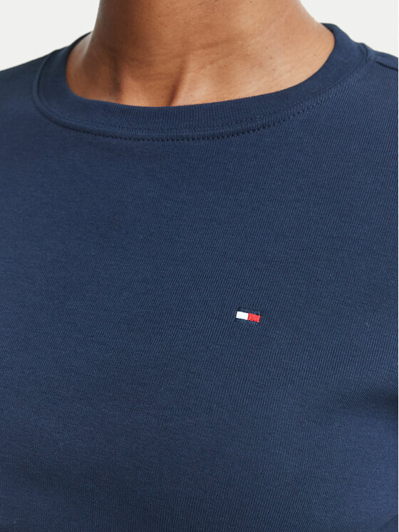 Tommy Hilfiger Tommy Hilfiger Majica Cody WW0WW53689 Tamnoplava Slim Fit