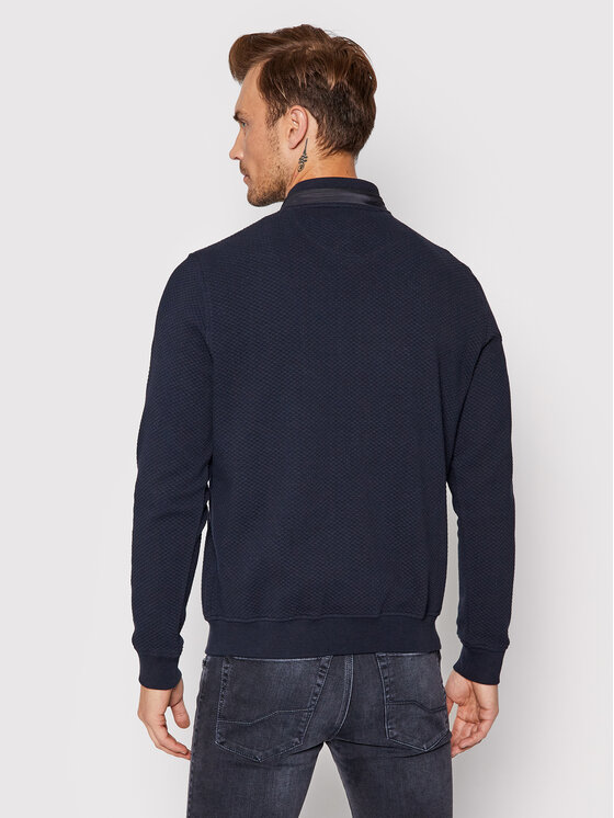 Felpa 8750 85070 Blu scuro Regular Fit