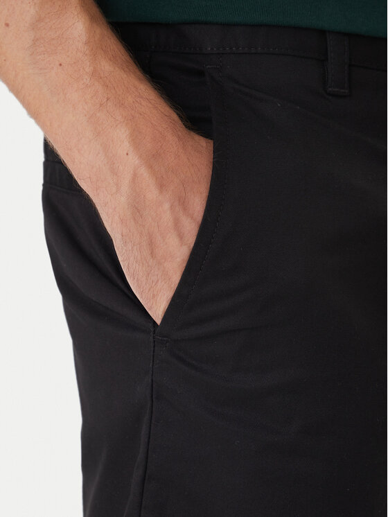 HUGO HUGO Medžiaginiai šortai Genar261S 50567293 Juoda Slim Fit