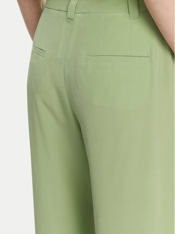 Marella Marella Spodnie palazzo Sedia 2513131142 Zielony Wide Leg